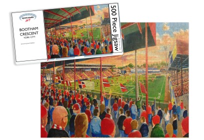 Bootham Crescent Stadium Fine Art Jigsaw Puzzle - York City FC